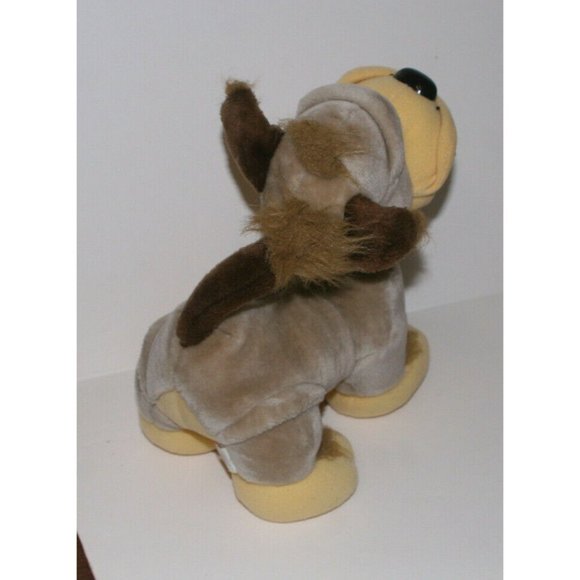 Vintage 1990 Tonka Pooch Patrol 11” SPIKE Stuffed Plush Poseable Lip & Brow HTF - Picture 4 of 7